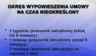 Rozwiązywanie umów o pracę