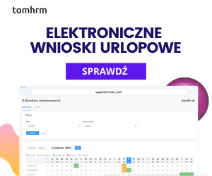 Elektroniczne wnioski urlopowe tomHRM